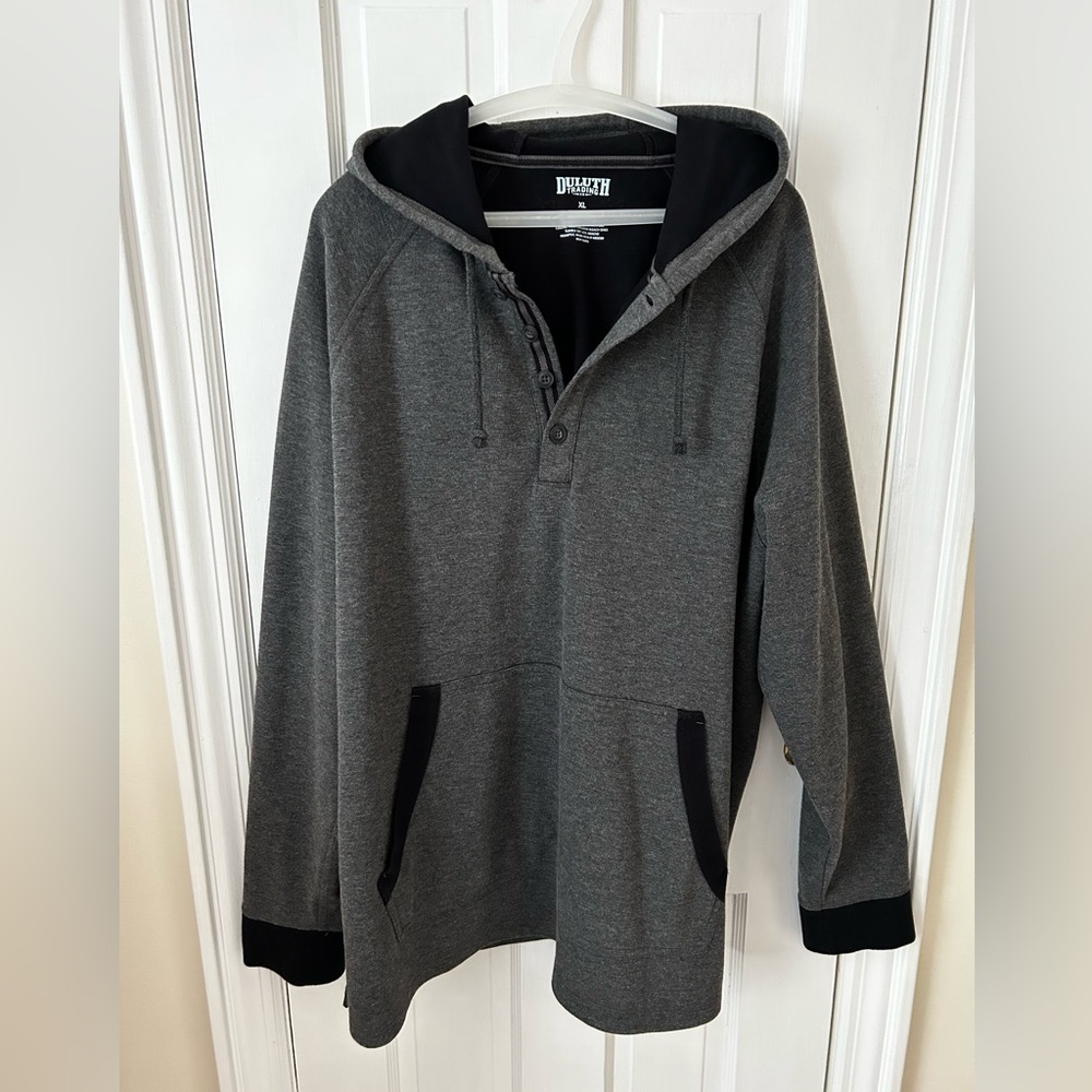 Duluth Trading Sweatshirt Hoodie Pullover with pockets Men’s XL